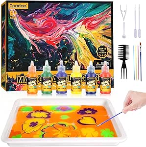 Coodoo peinture marbrée à l'eau pour enfants avis